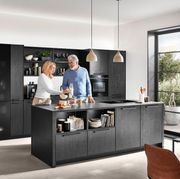 Nero Oak Wood-Look Laminate Cabinetry gallery detail image