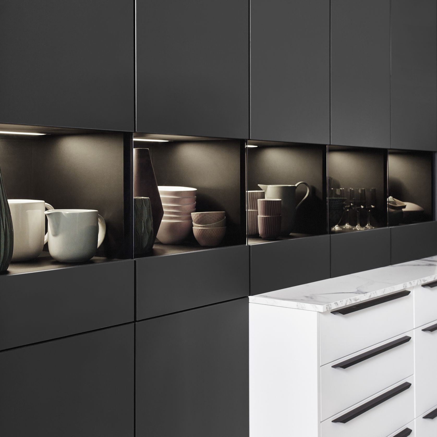 Easytouch Ultramatt Lacquered Kitchen Cabinetry gallery detail image