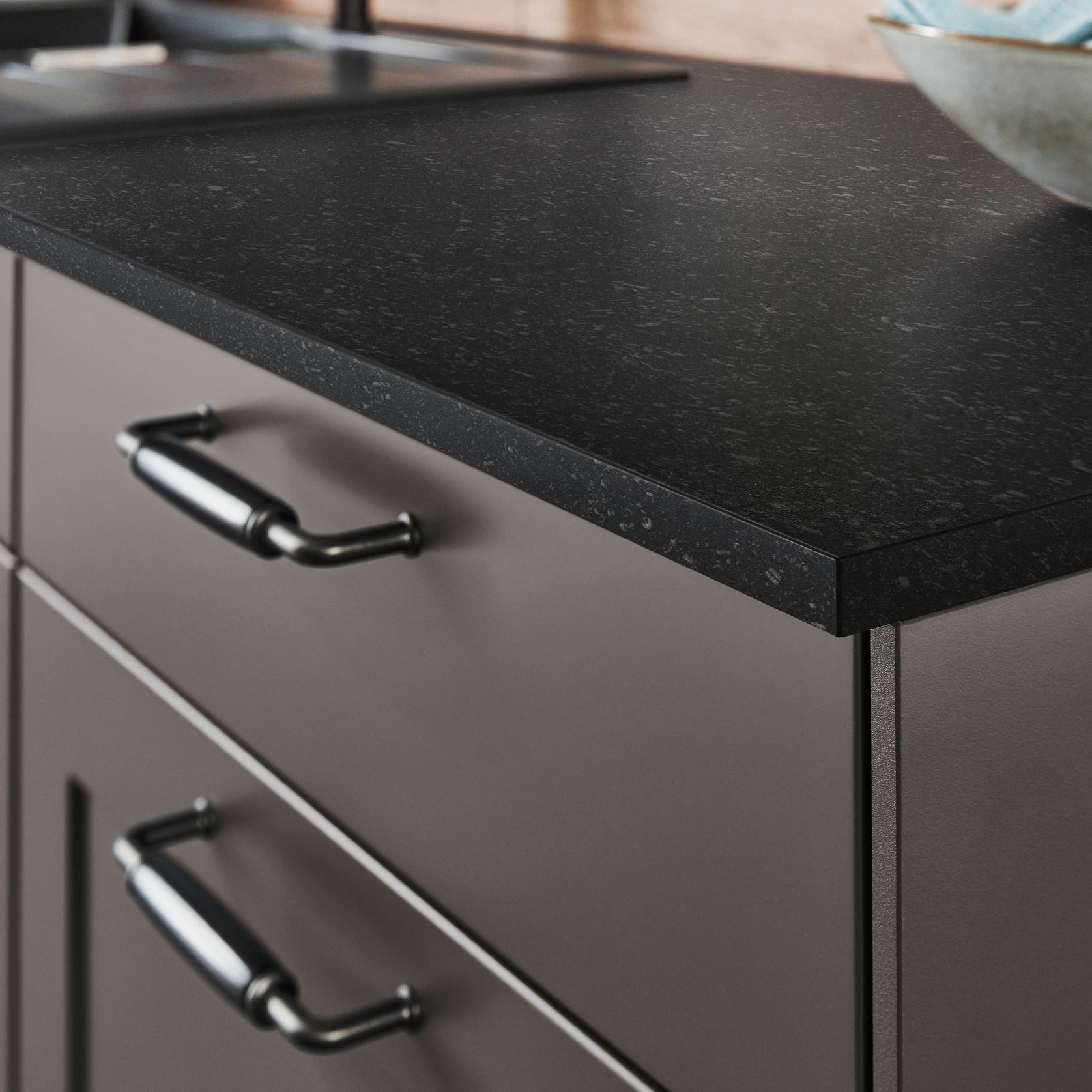 Nordic Traditional Lacquered Kitchen Cabinetry gallery detail image