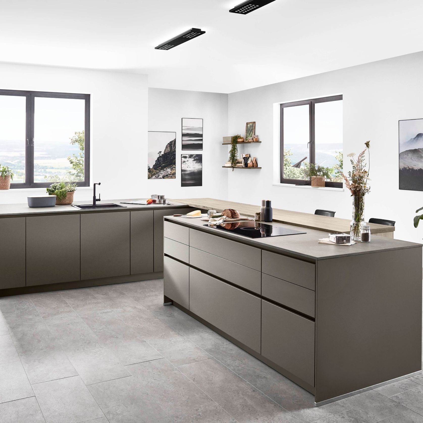 Riva Concrete Reproduction Kitchen Cabinetry gallery detail image