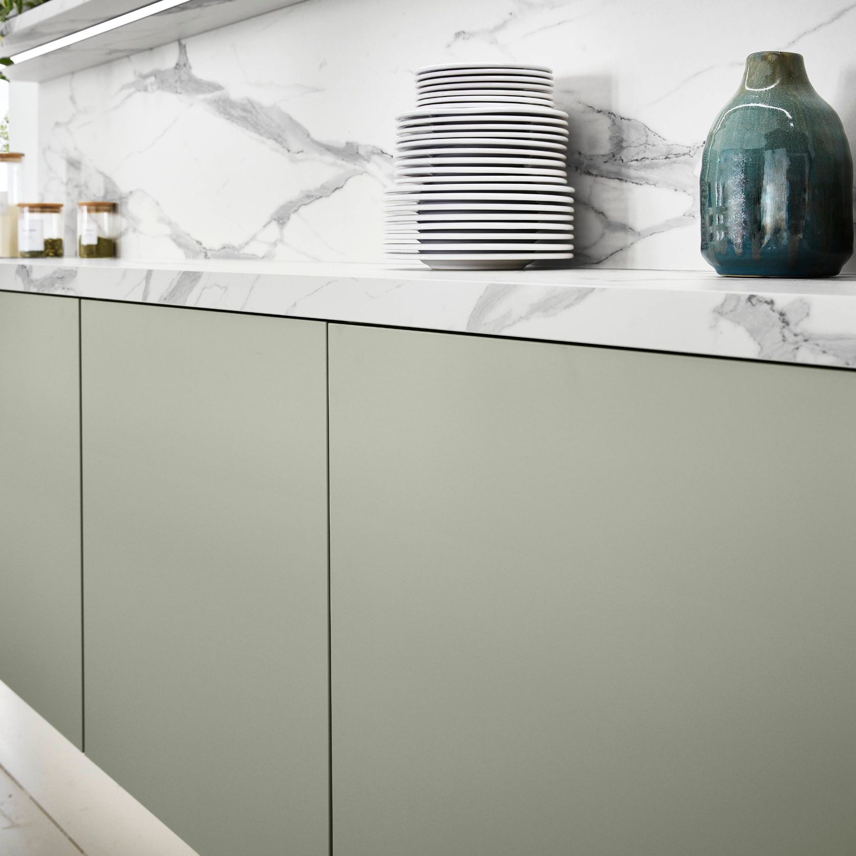 Senso Lacquered Matt Kitchen Cabinetry gallery detail image
