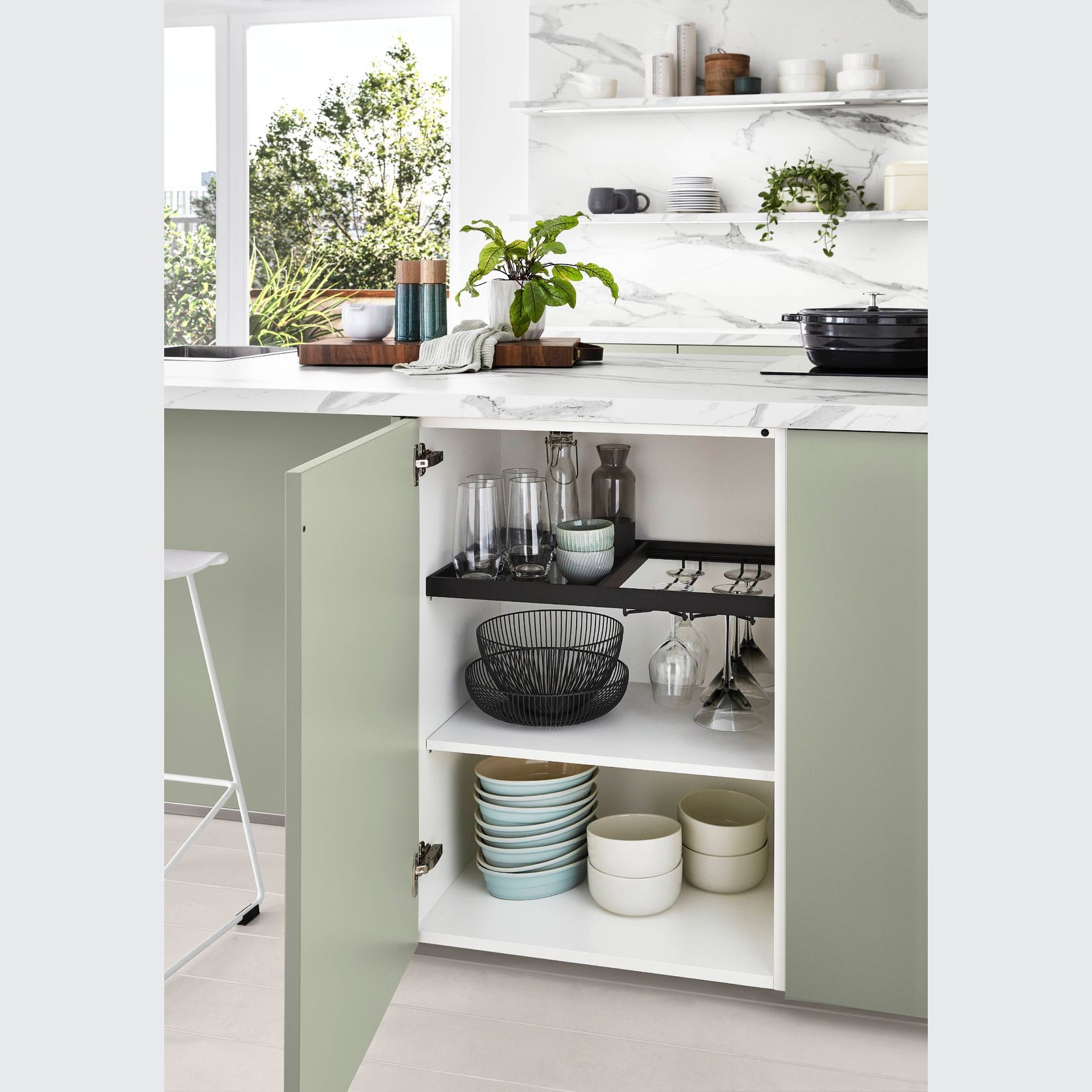 Senso Lacquered Matt Kitchen Cabinetry gallery detail image