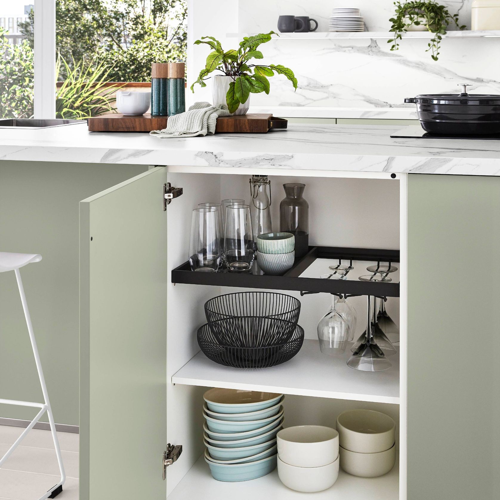 Senso Lacquered Matt Kitchen Cabinetry gallery detail image