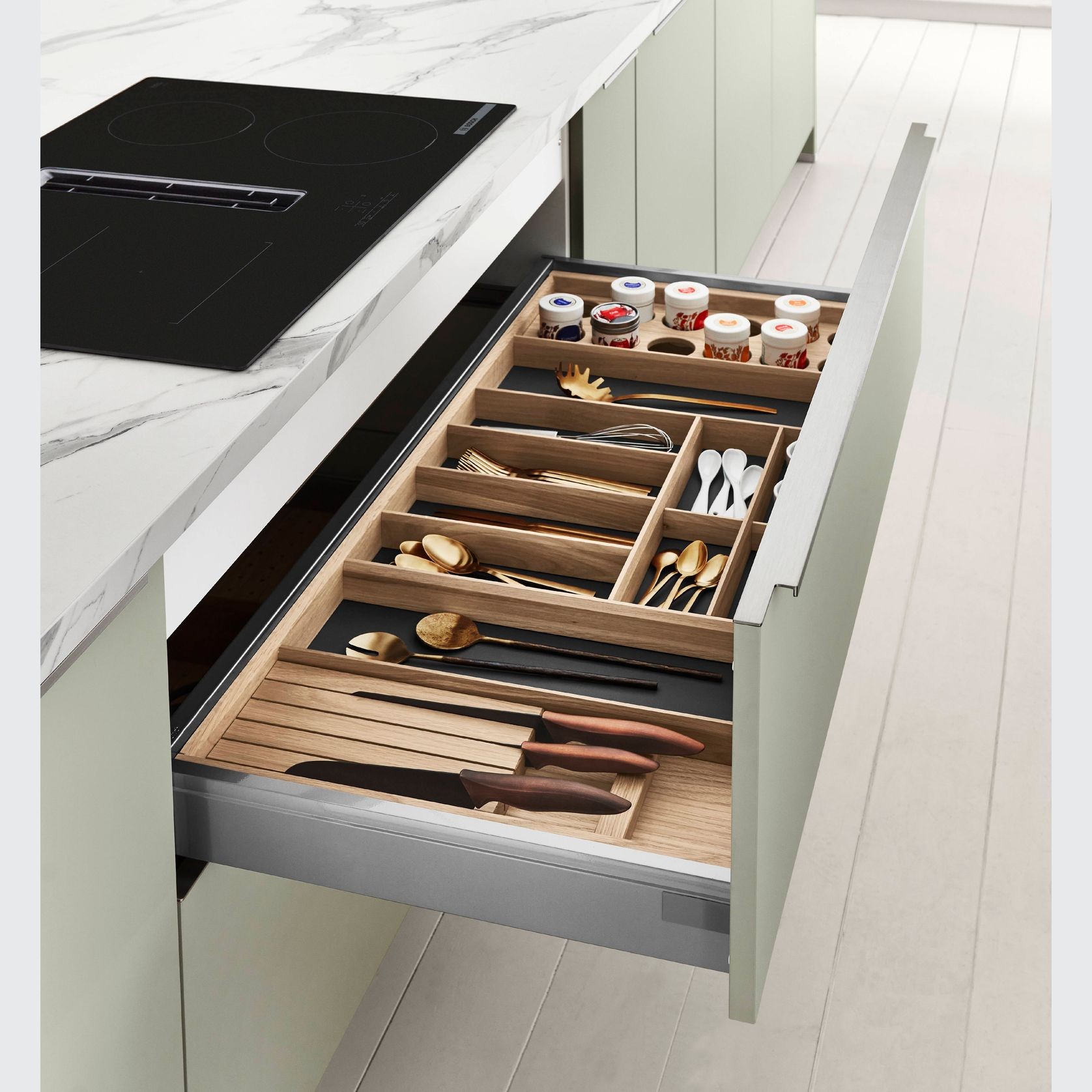 Senso Lacquered Matt Kitchen Cabinetry gallery detail image