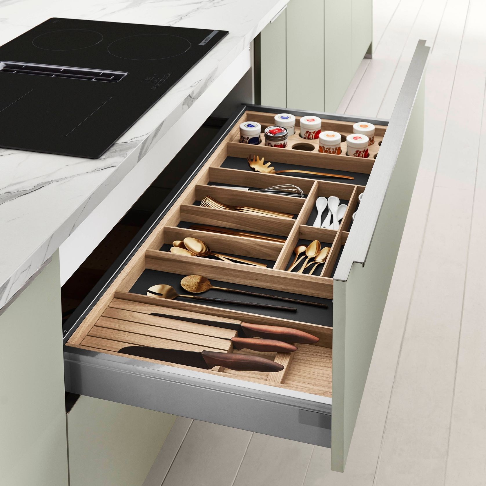 Senso Lacquered Matt Kitchen Cabinetry gallery detail image