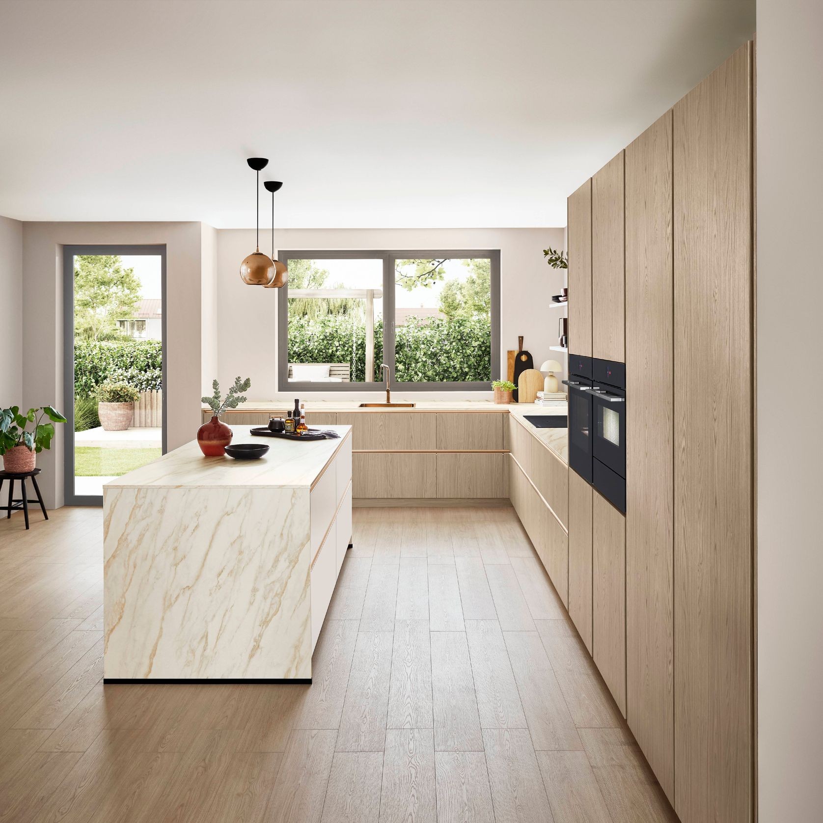 Como Oak Laminate Cabinetry gallery detail image