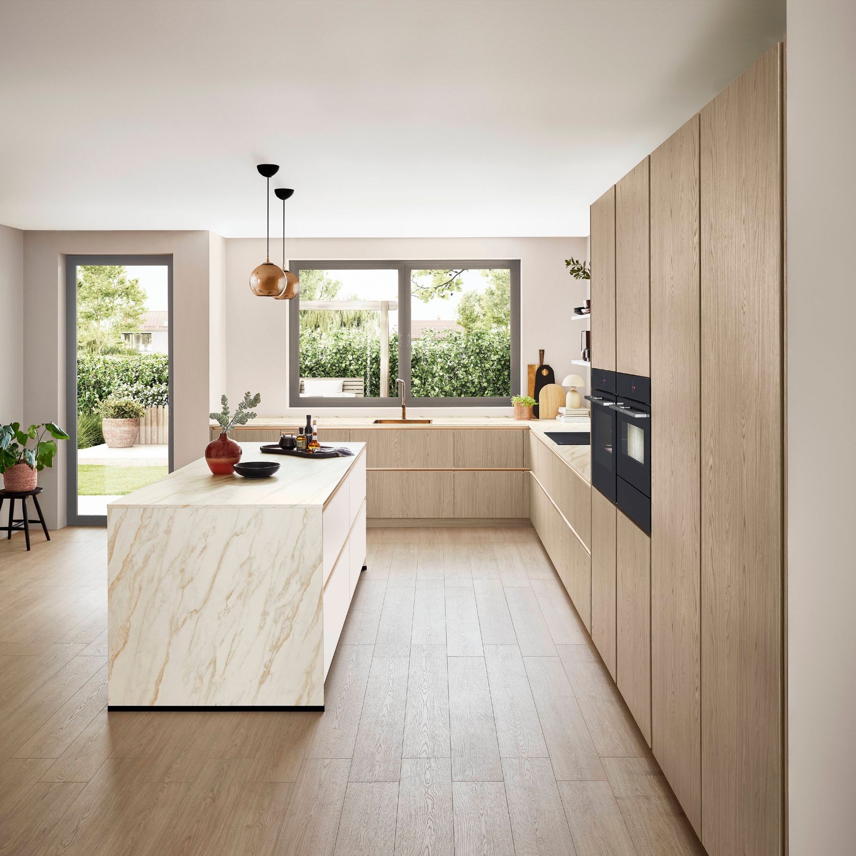 Como Oak Laminate Cabinetry gallery detail image