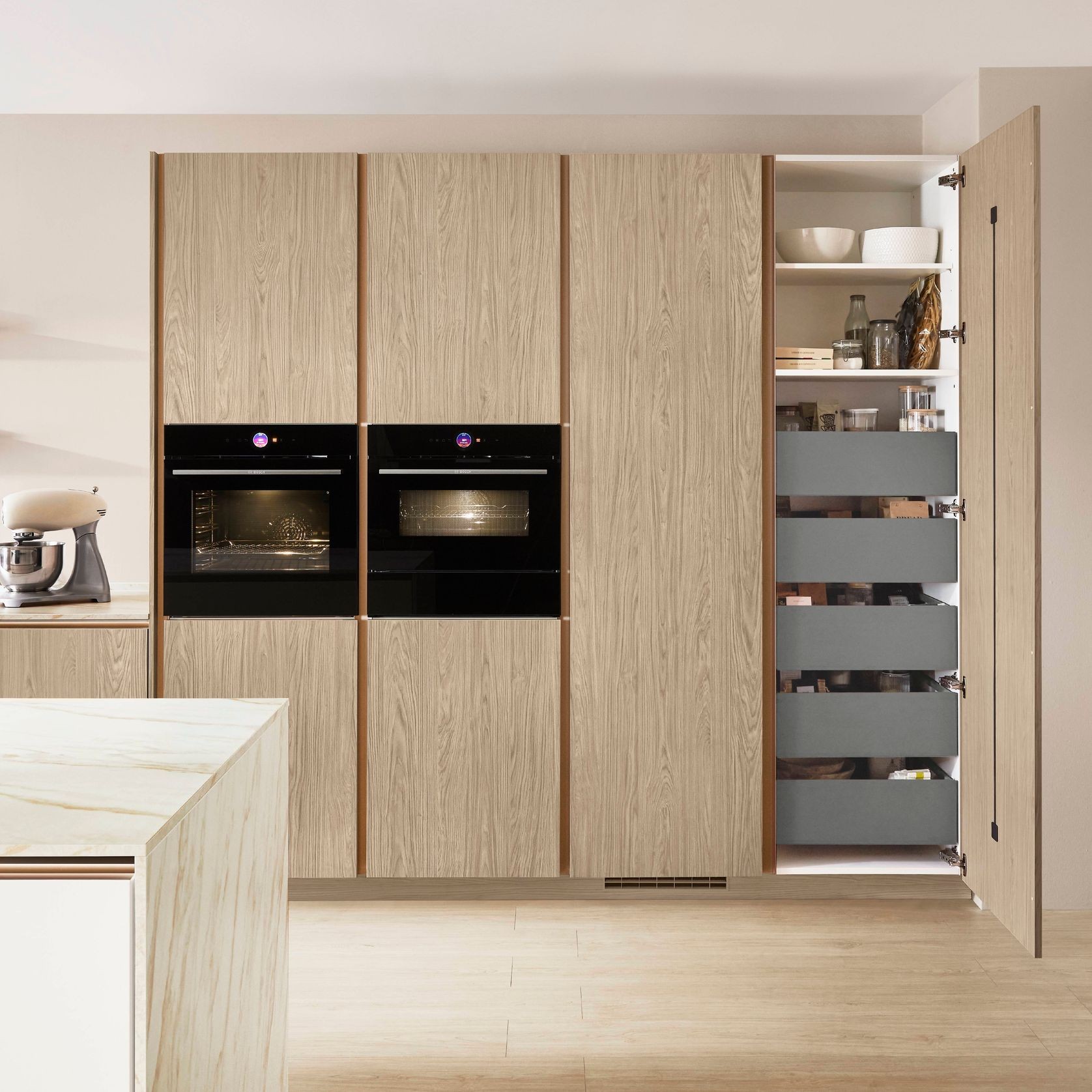 Como Oak Laminate Cabinetry gallery detail image