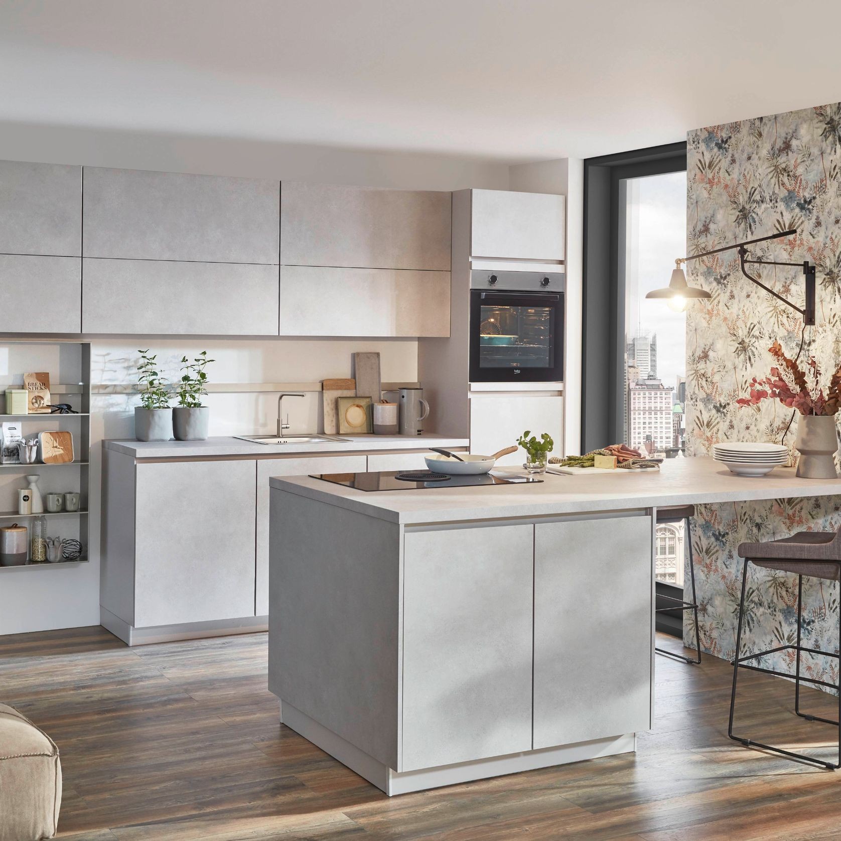 Riva Concrete Reproduction Kitchen Cabinetry gallery detail image