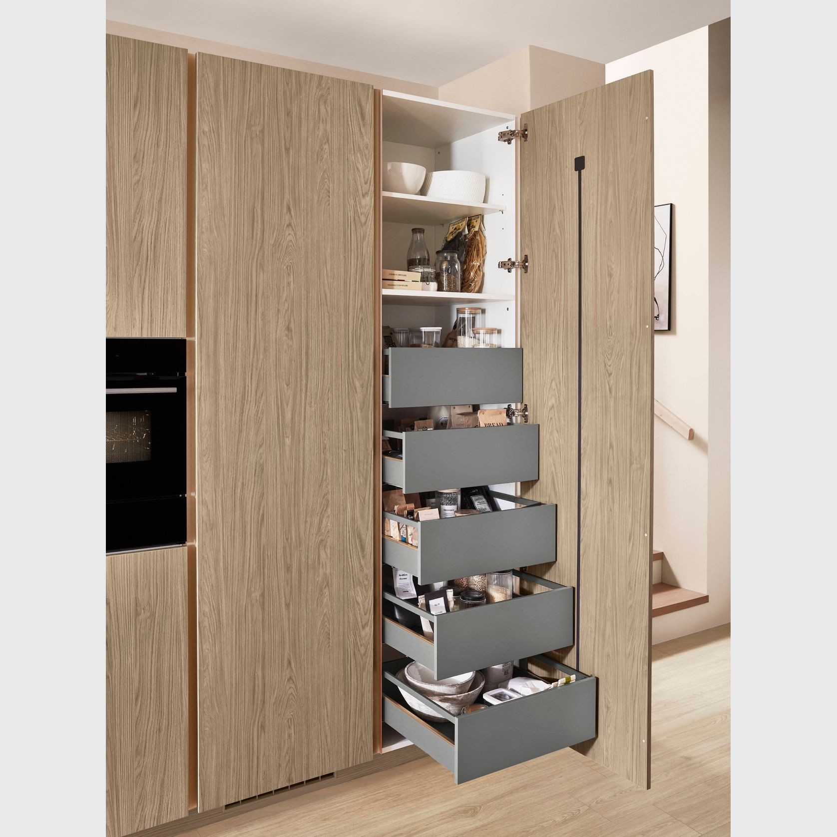 Como Oak Laminate Cabinetry gallery detail image