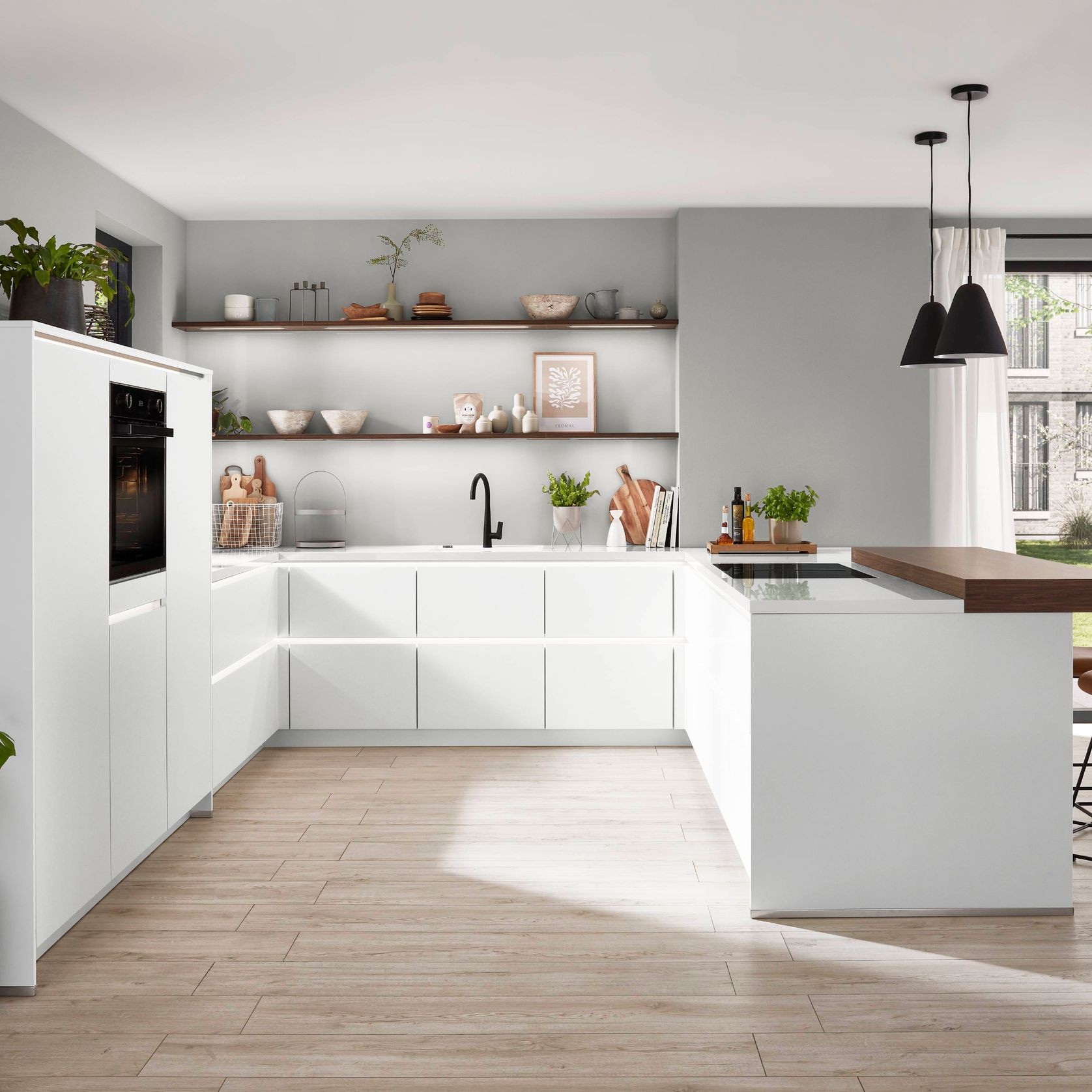 Senso Lacquered Matt Kitchen Cabinetry gallery detail image