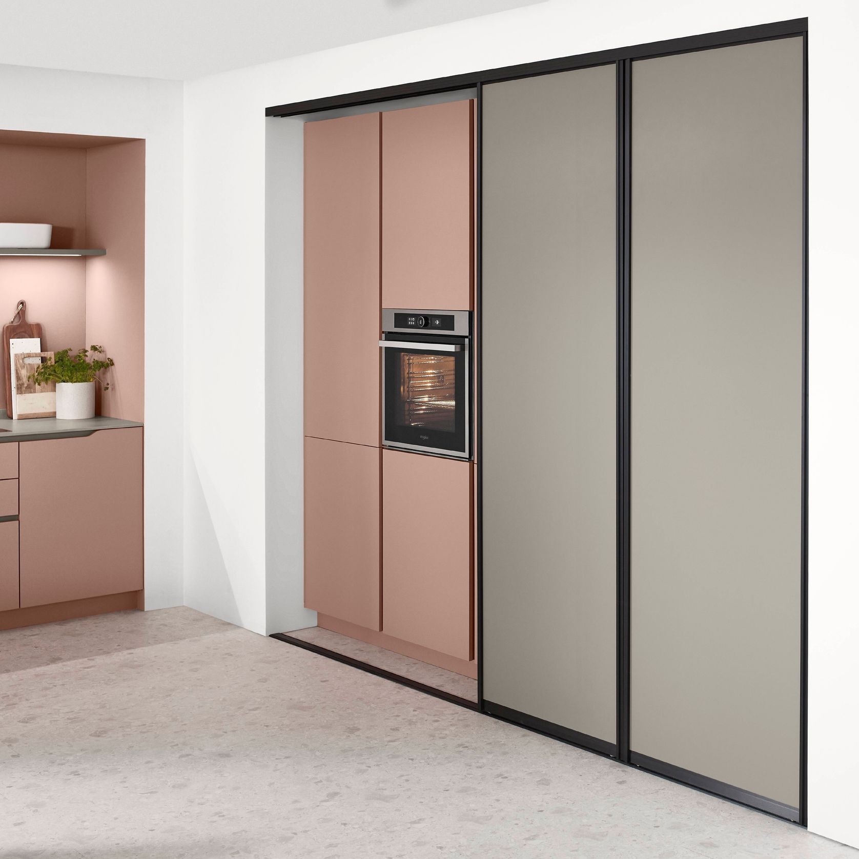 Senso Lacquered Matt Kitchen Cabinetry gallery detail image