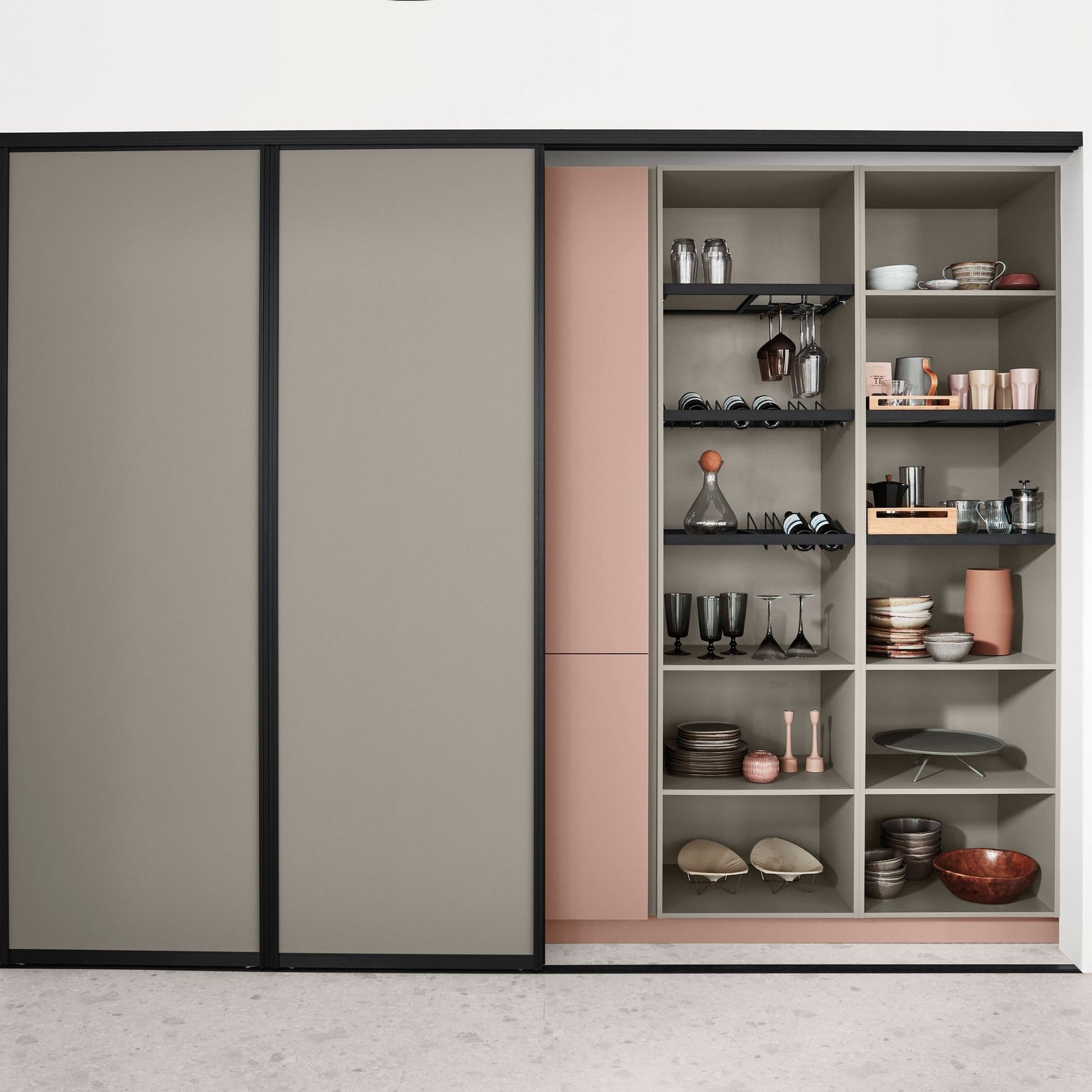 Senso Lacquered Matt Kitchen Cabinetry gallery detail image