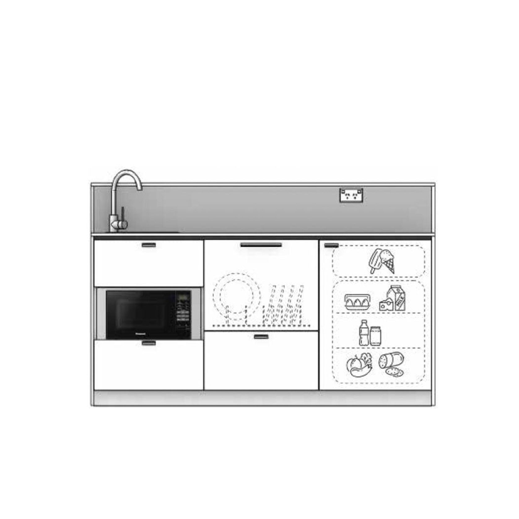 Paris | Prefabricated Kitchen gallery detail image