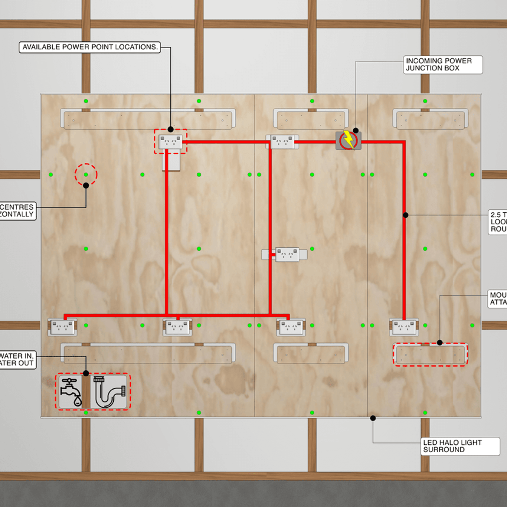 Zero-G 1200 Floating Kitchenette gallery detail image