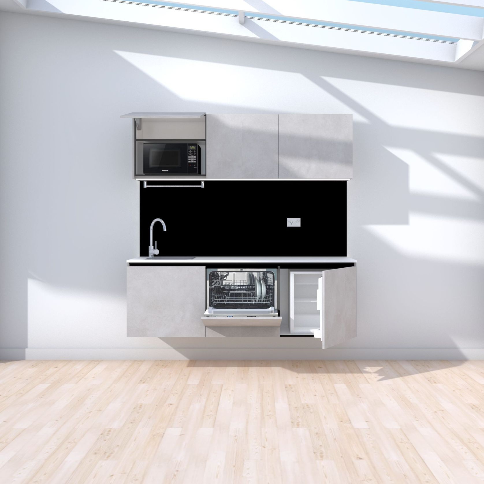 Neon 1800 Floating Kitchenette gallery detail image