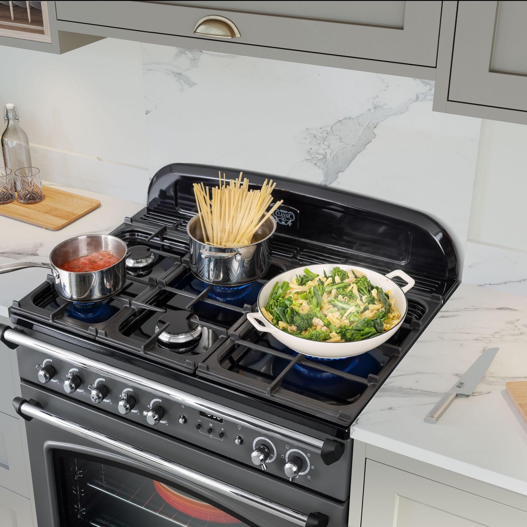 Falcon Classic FX 90cm Dual Fuel Range Cooker gallery detail image