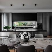 iNox Lacquered Steel-Look Kitchen Cabinetry gallery detail image