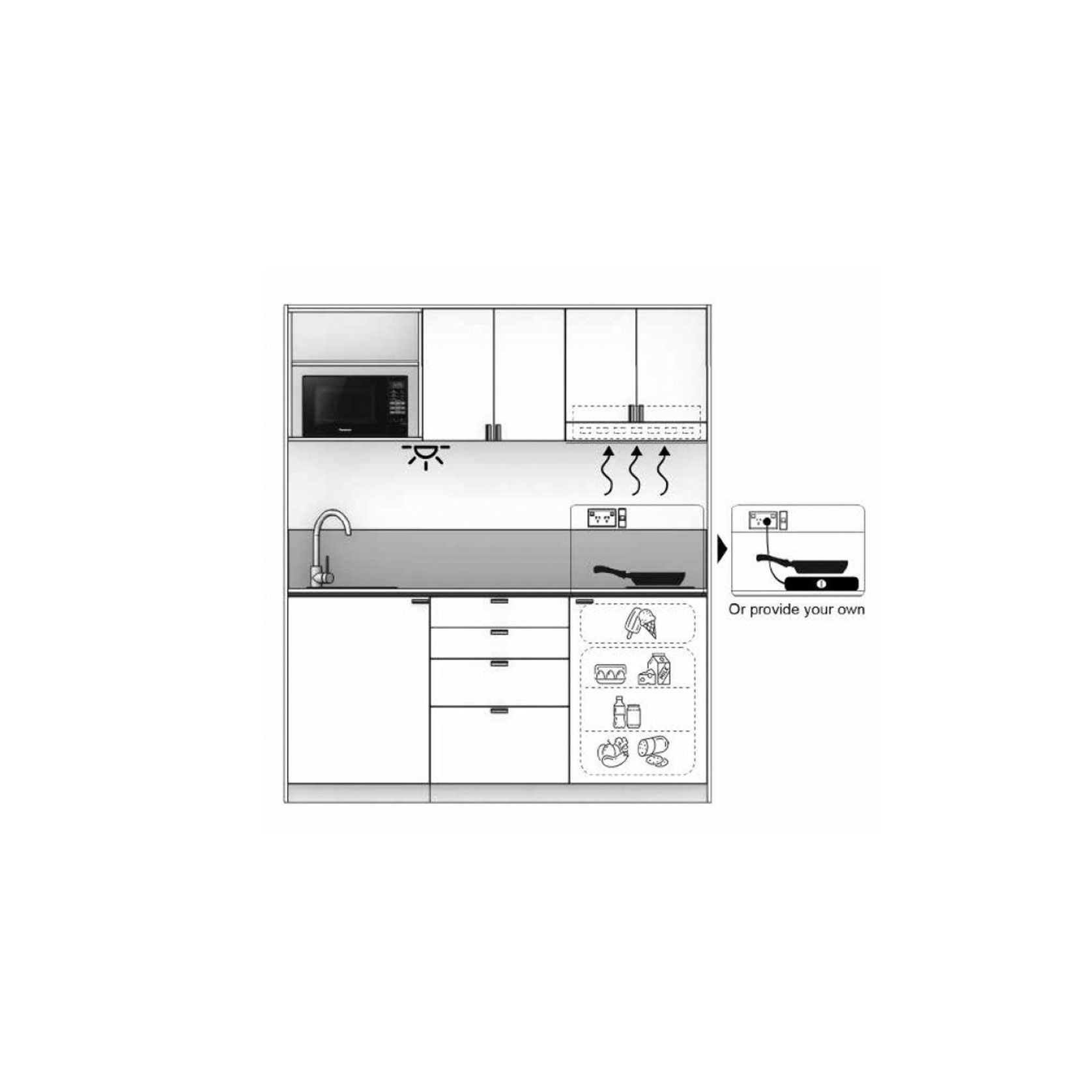 Kyoto | Prefabricated Kitchen gallery detail image