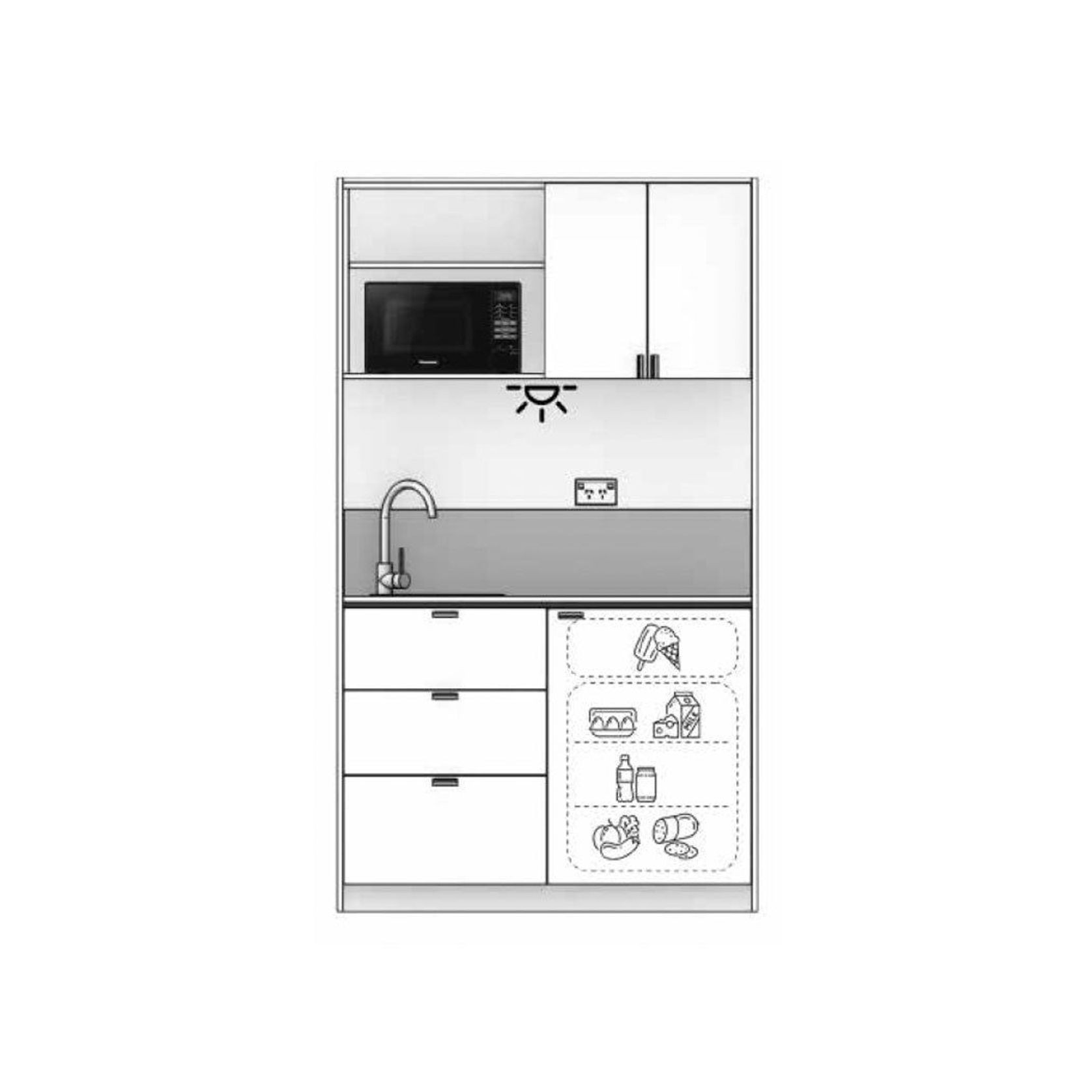 Charlie | Prefabricated Kitchen gallery detail image