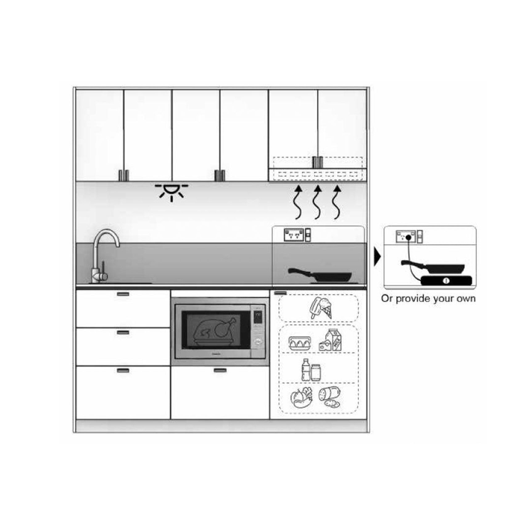 Athens | Prefabricated Kitchen gallery detail image