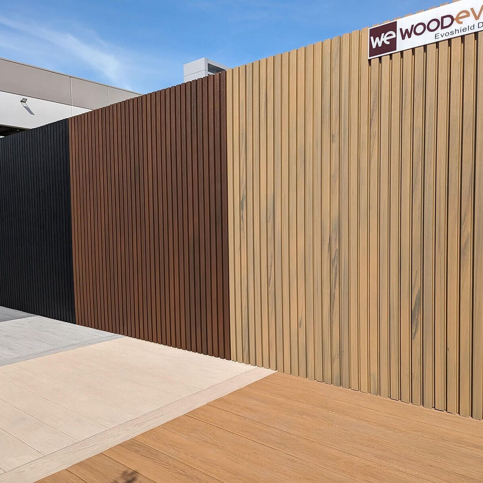 Castellated Wood-Plastic | Composite Cladding gallery detail image