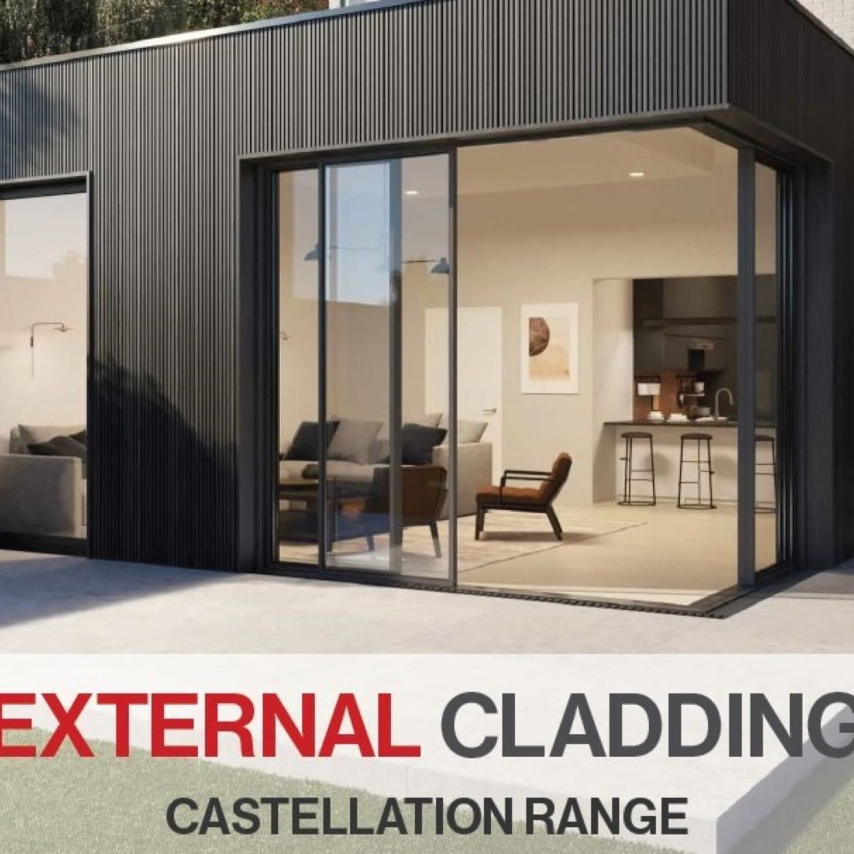SerFloor WPC Castellation Cladding gallery detail image