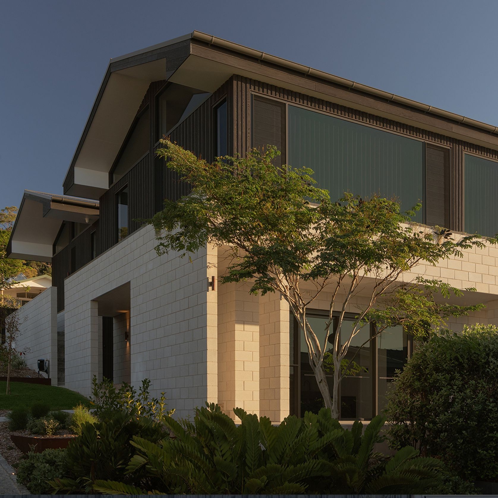 Millboard Envello Board & Batten Cladding | Burnt Cedar gallery detail image