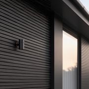 Acupanel® | Black | Exterior Composite Slat Wall Panels gallery detail image