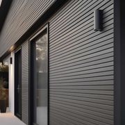 Acupanel® | Grey | Exterior Composite Slat Wall Panels gallery detail image