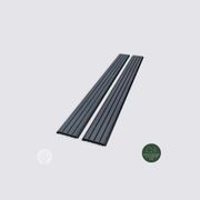 Acupanel® | Grey | Exterior Composite Slat Wall Panels gallery detail image
