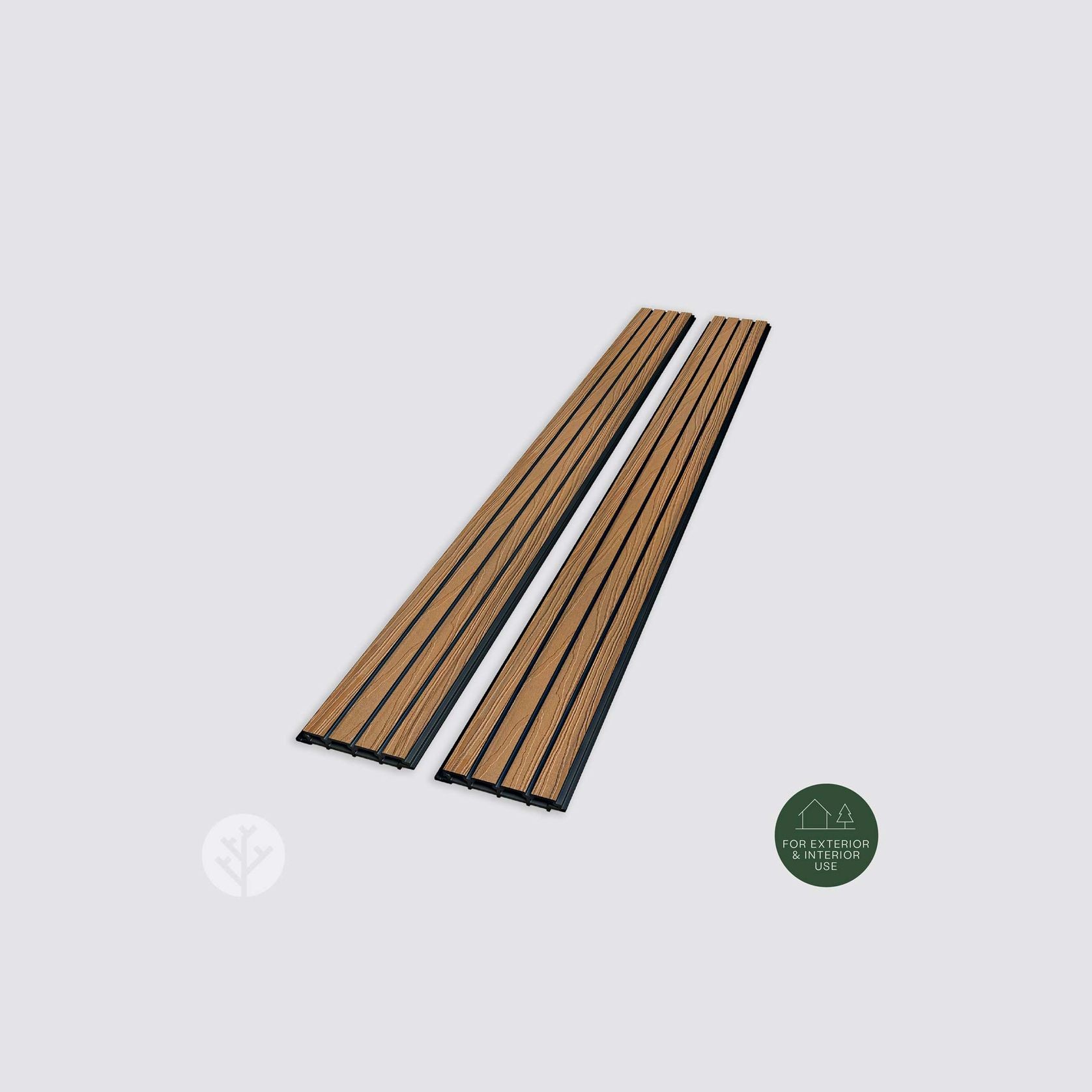 Acupanel® | Oak | Exterior Composite Slat Wall Panels gallery detail image