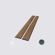 Acupanel® | Oak | Exterior Composite Slat Wall Panels gallery detail image