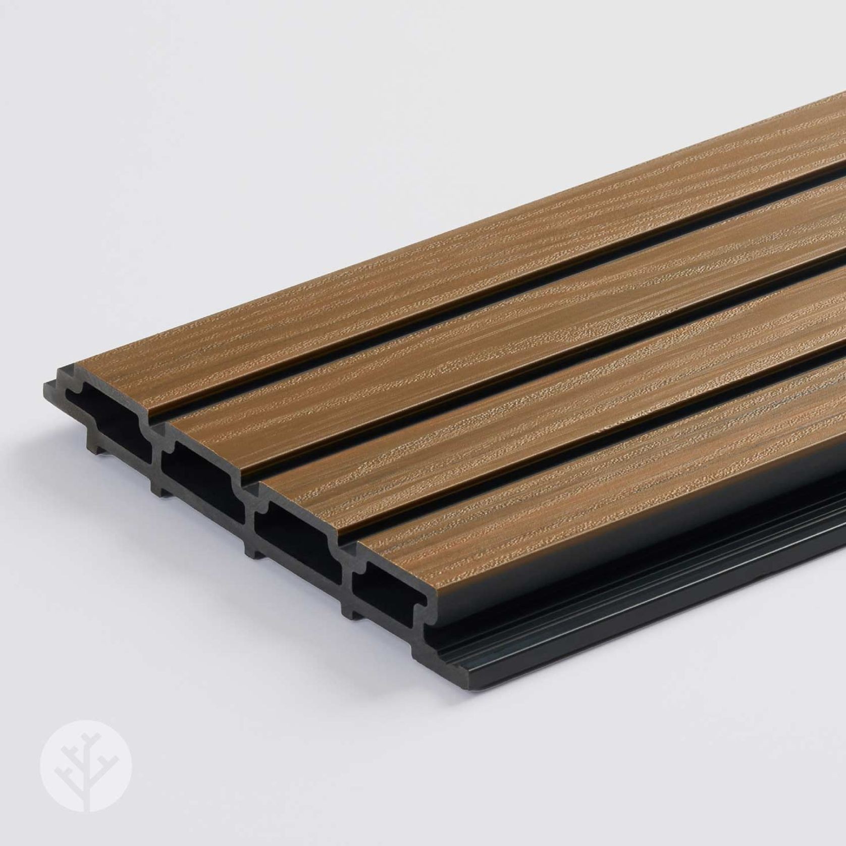 Acupanel® | Oak | Exterior Composite Slat Wall Panels gallery detail image