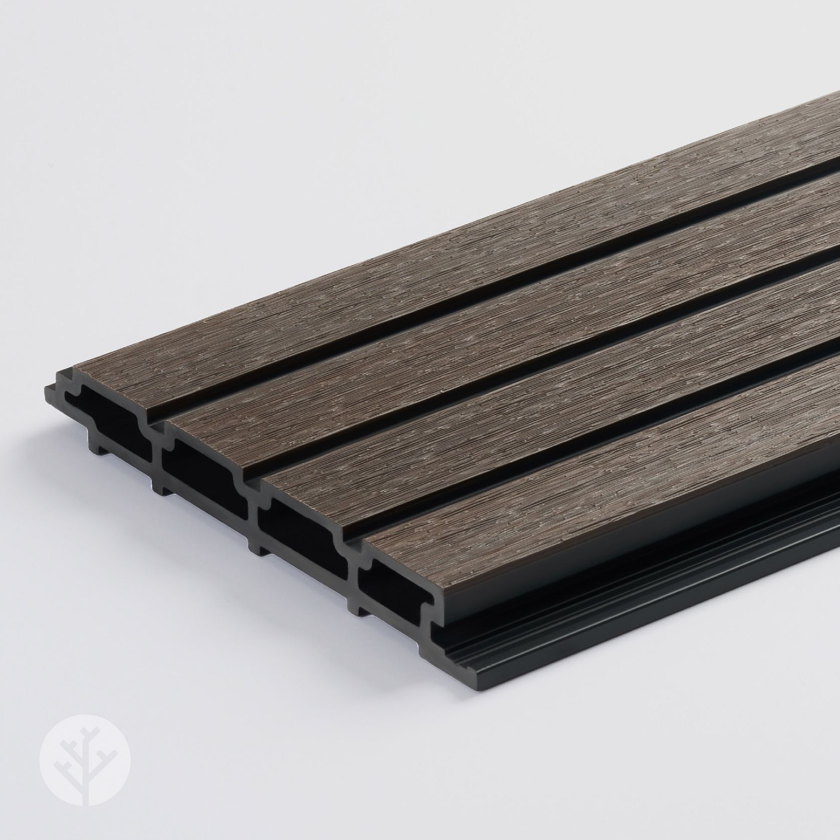 Acupanel® | Walnut | Exterior Composite Slat Wall Panel gallery detail image