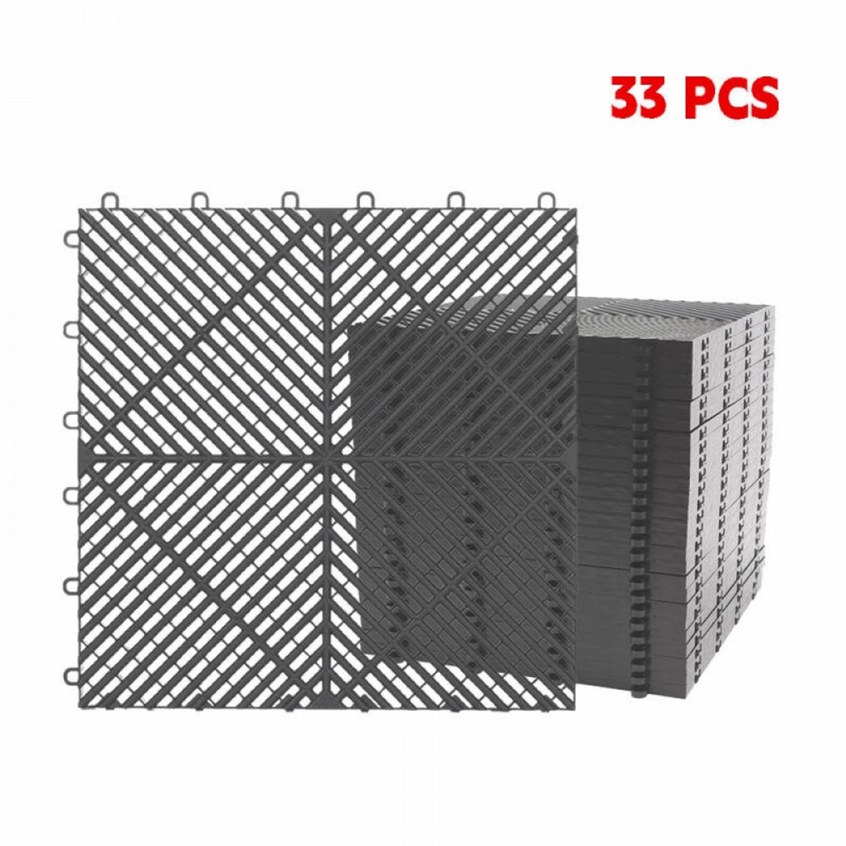 Interlocking Garage Floor Tiles 40x40x1.8 cm Deck Tile gallery detail image