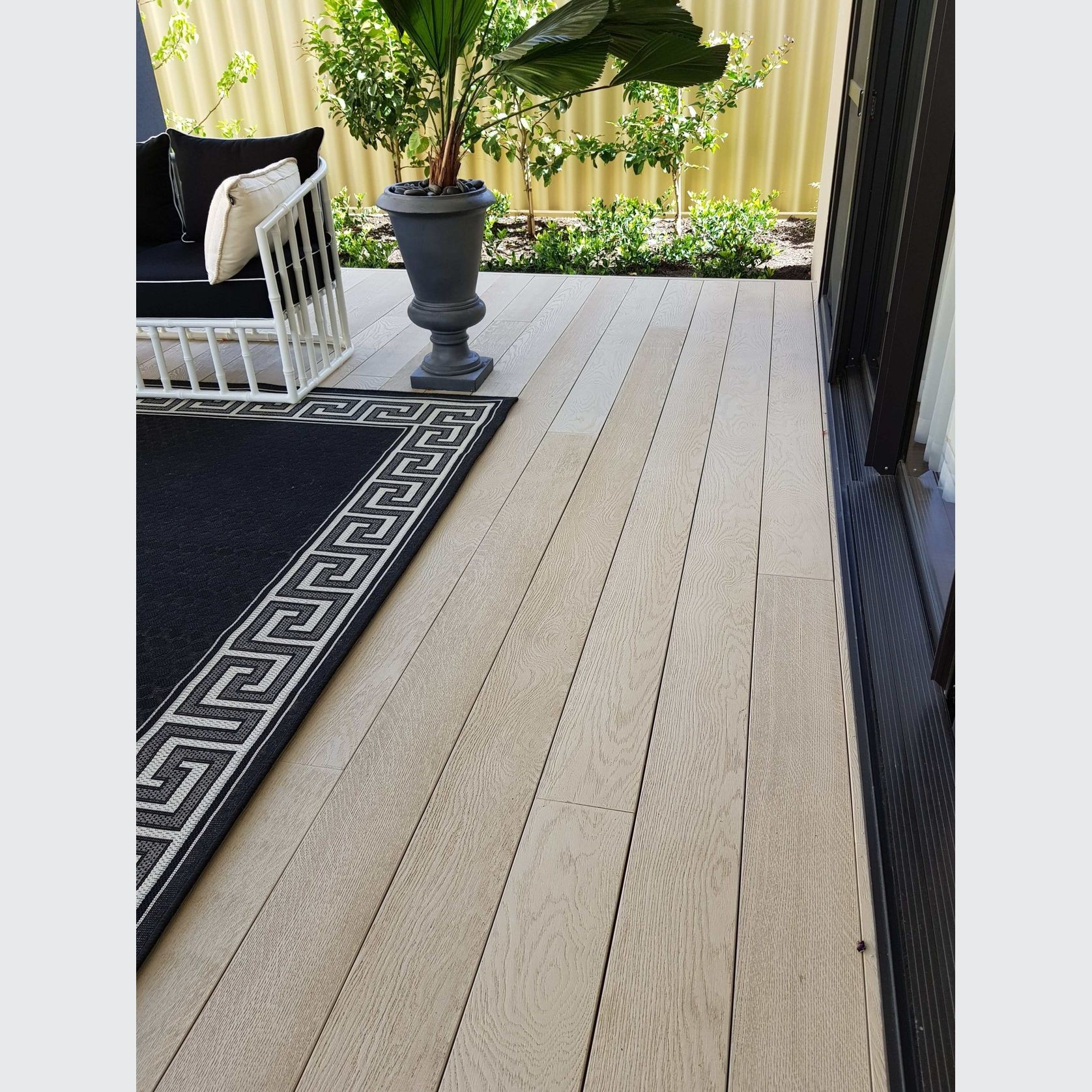 Limed Oak | Enhanced Grain Decking gallery detail image