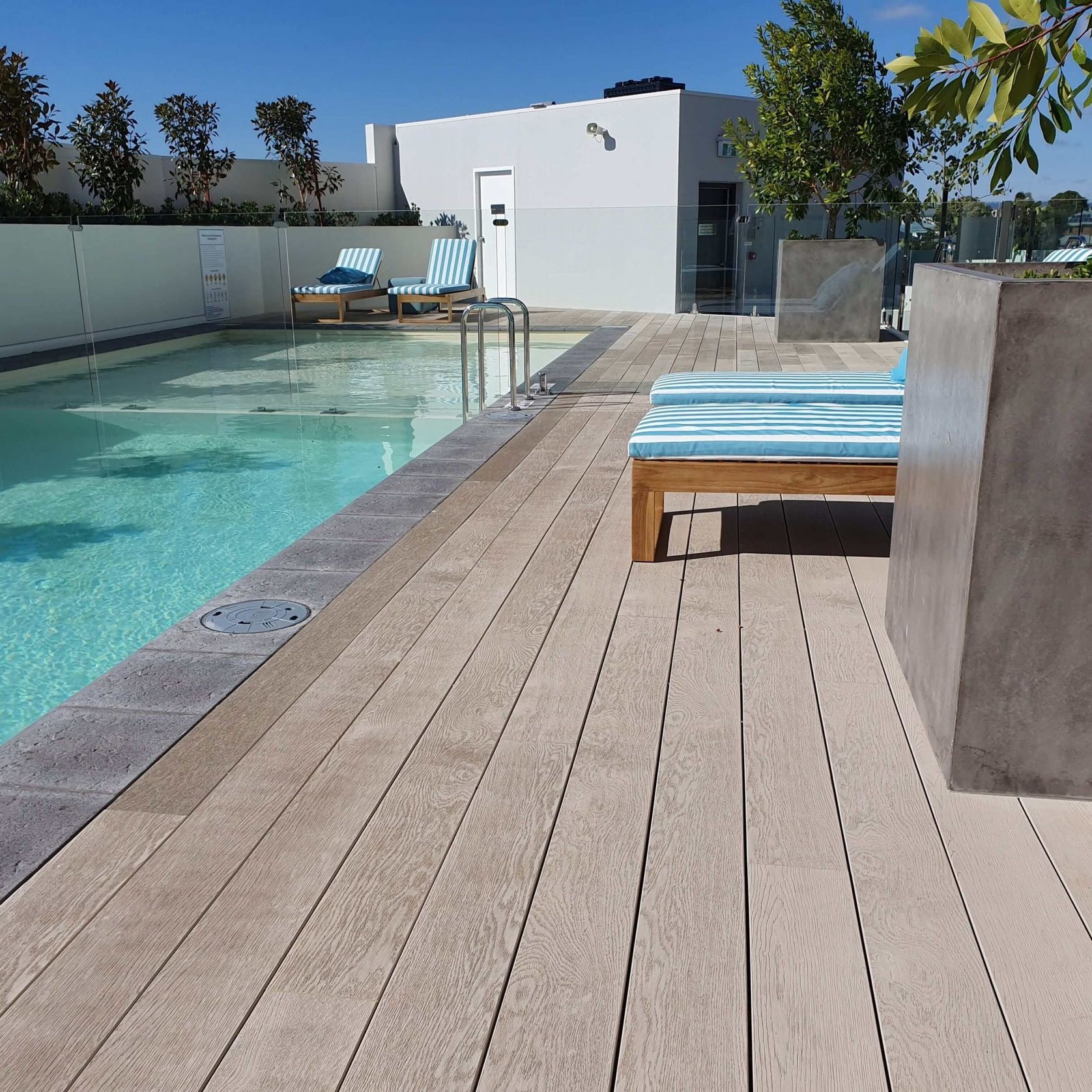 Limed Oak | Enhanced Grain Decking gallery detail image