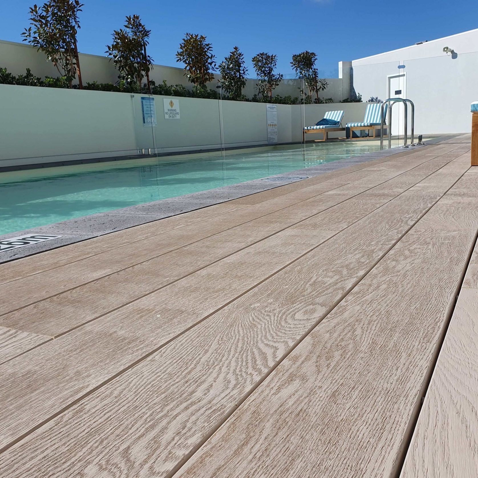 Limed Oak | Enhanced Grain Decking gallery detail image