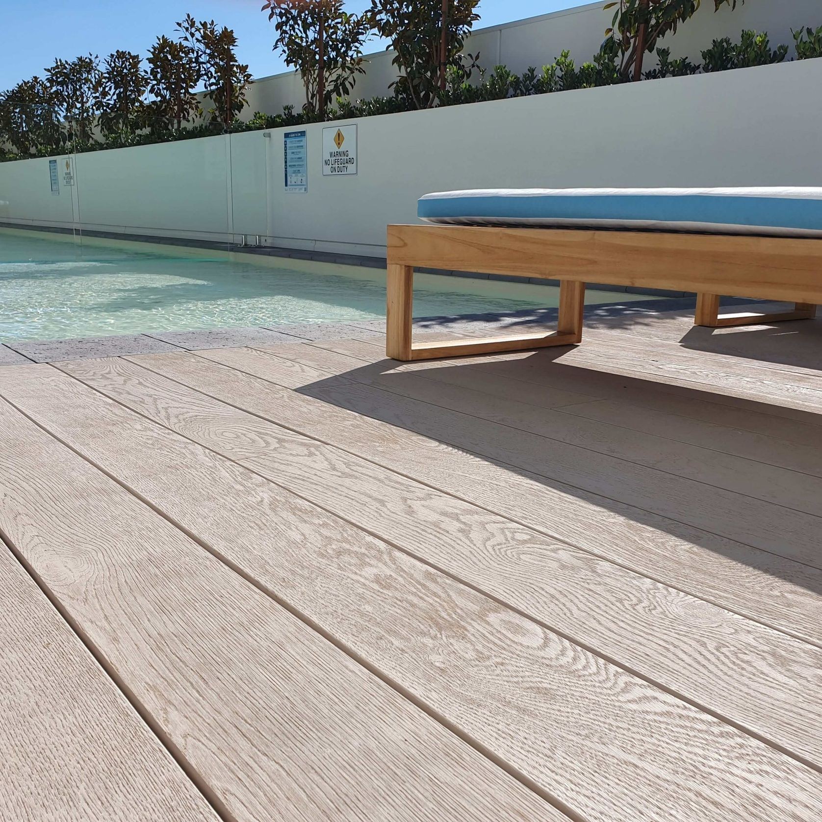 Limed Oak | Enhanced Grain Decking gallery detail image