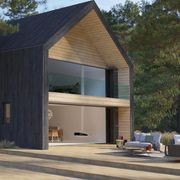 Millboard Envello Board & Batten Cladding | Burnt Cedar gallery detail image