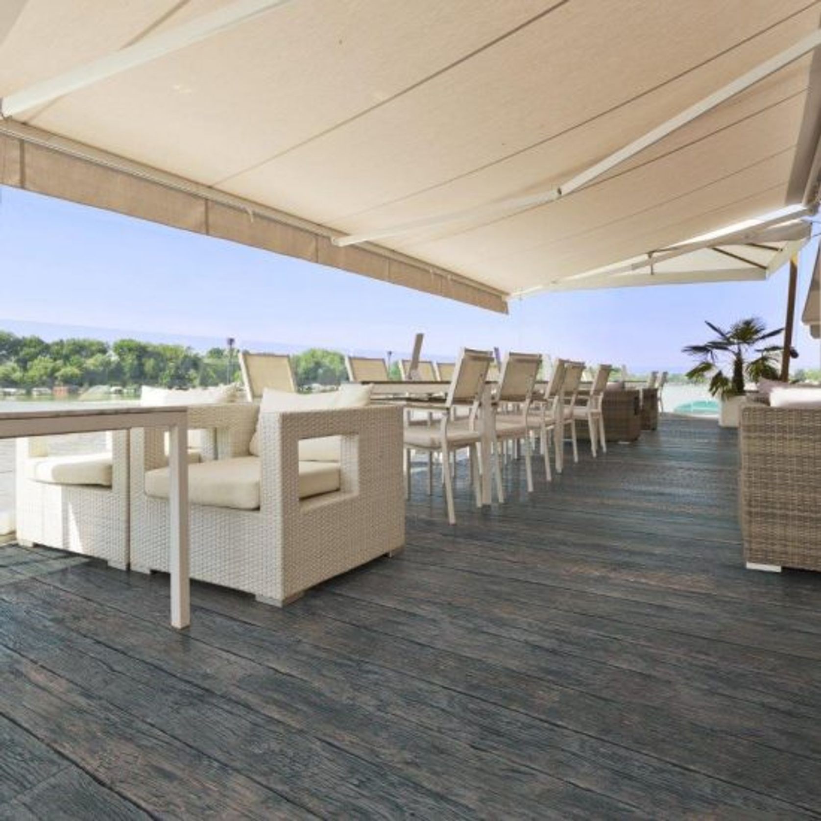Embered | Weathered Oak Decking gallery detail image