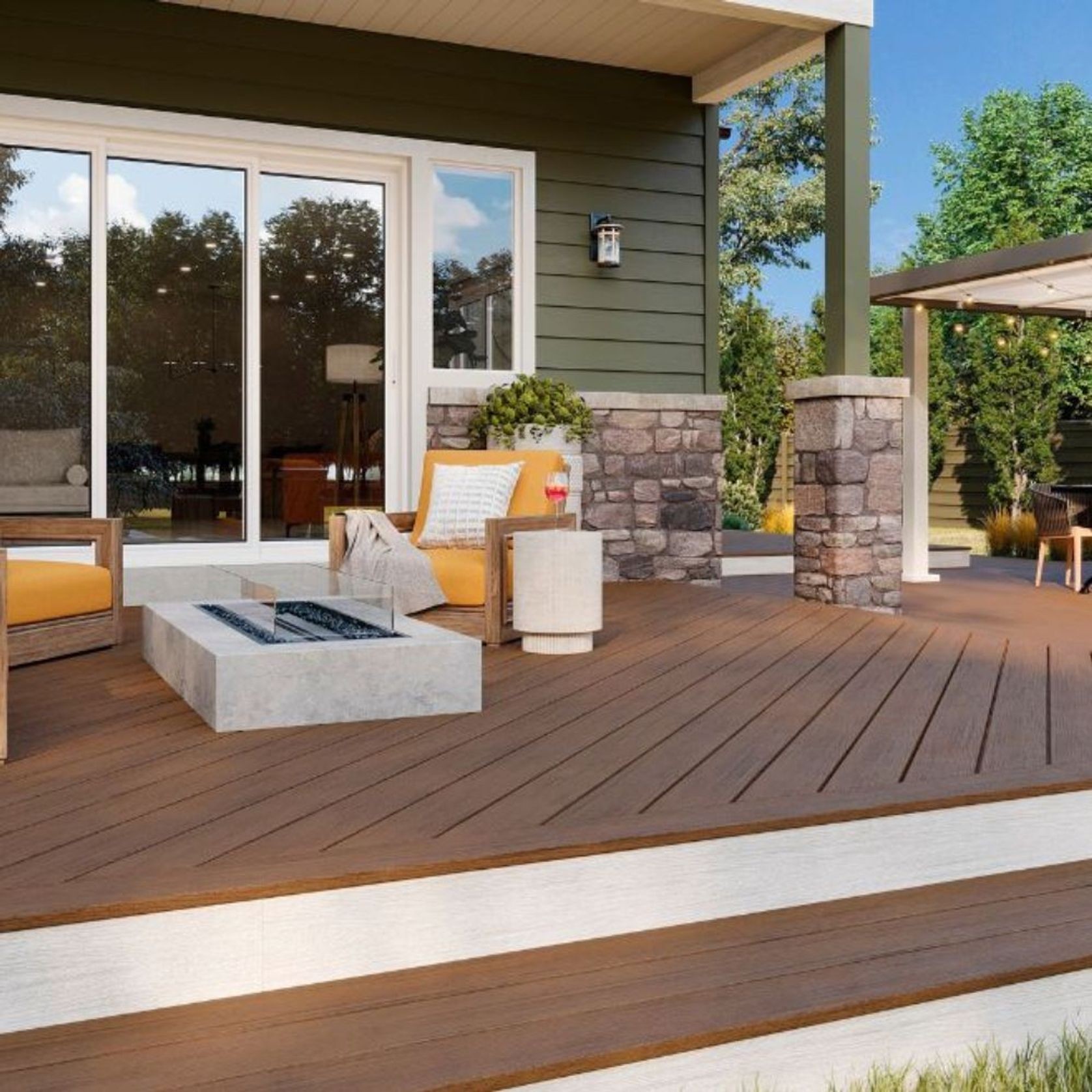 Trex® Transcend Lineage Composite Decking gallery detail image