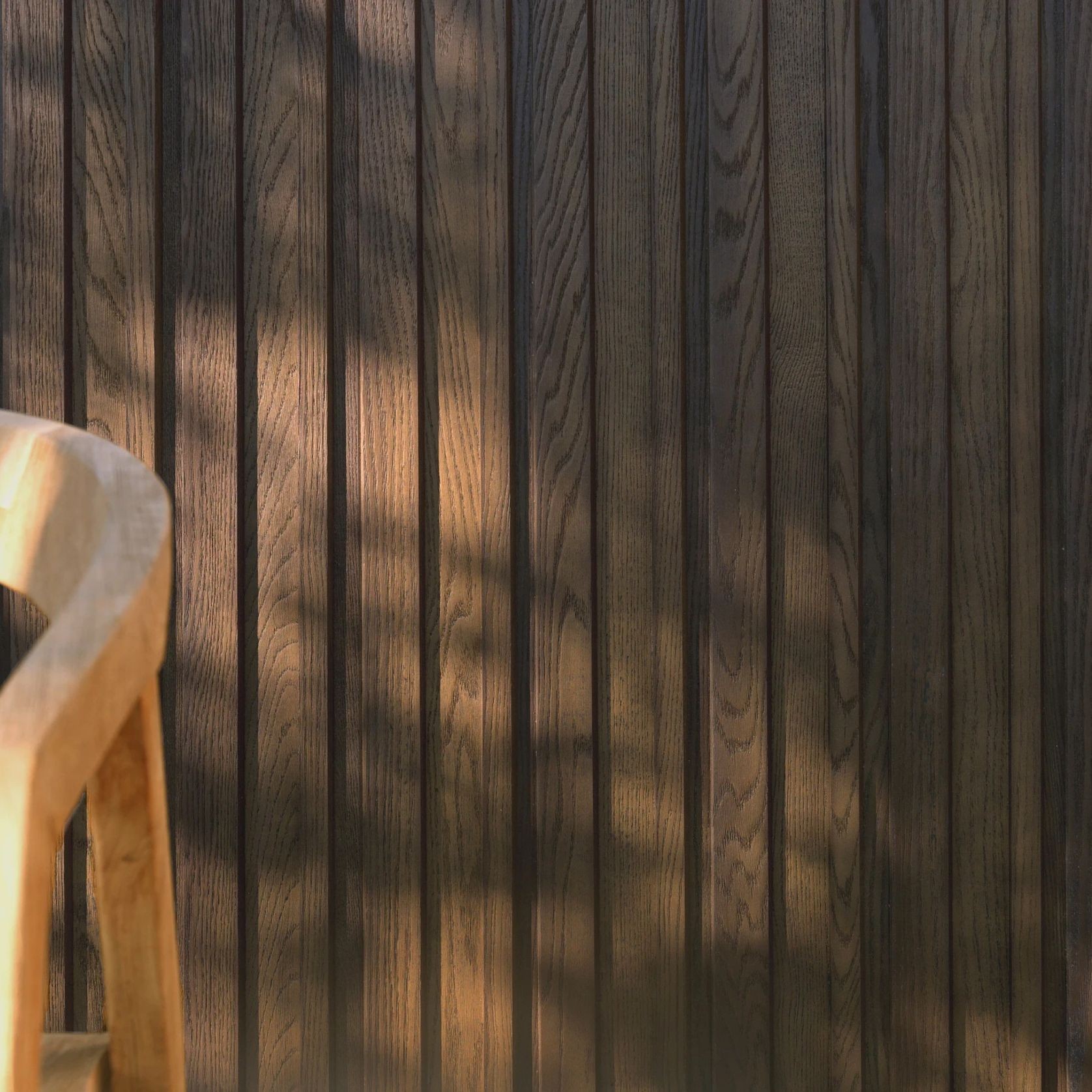 Millboard Envello Board & Batten Cladding | Antique Oak gallery detail image