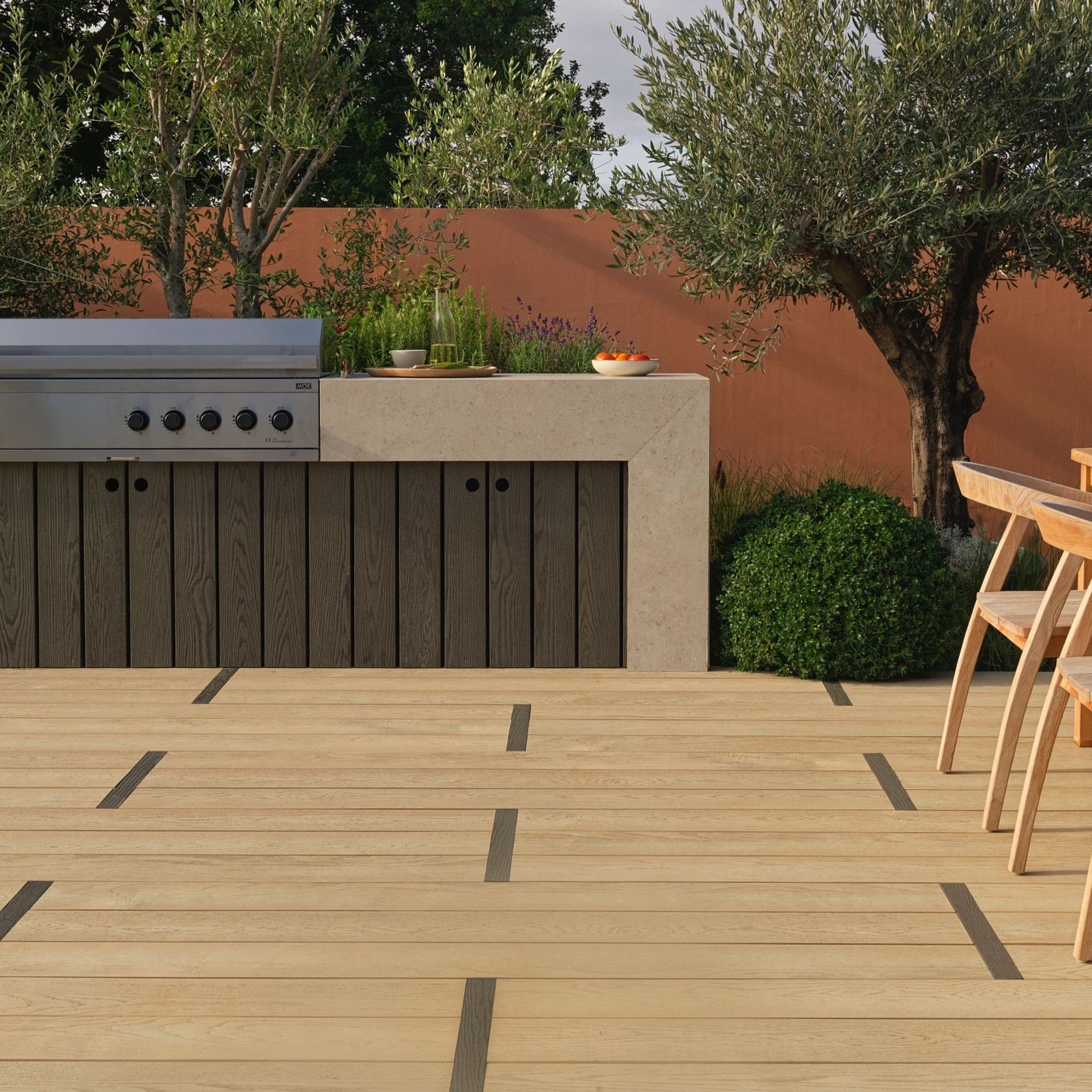 Ebony Grey | Enhanced Grain Decking gallery detail image