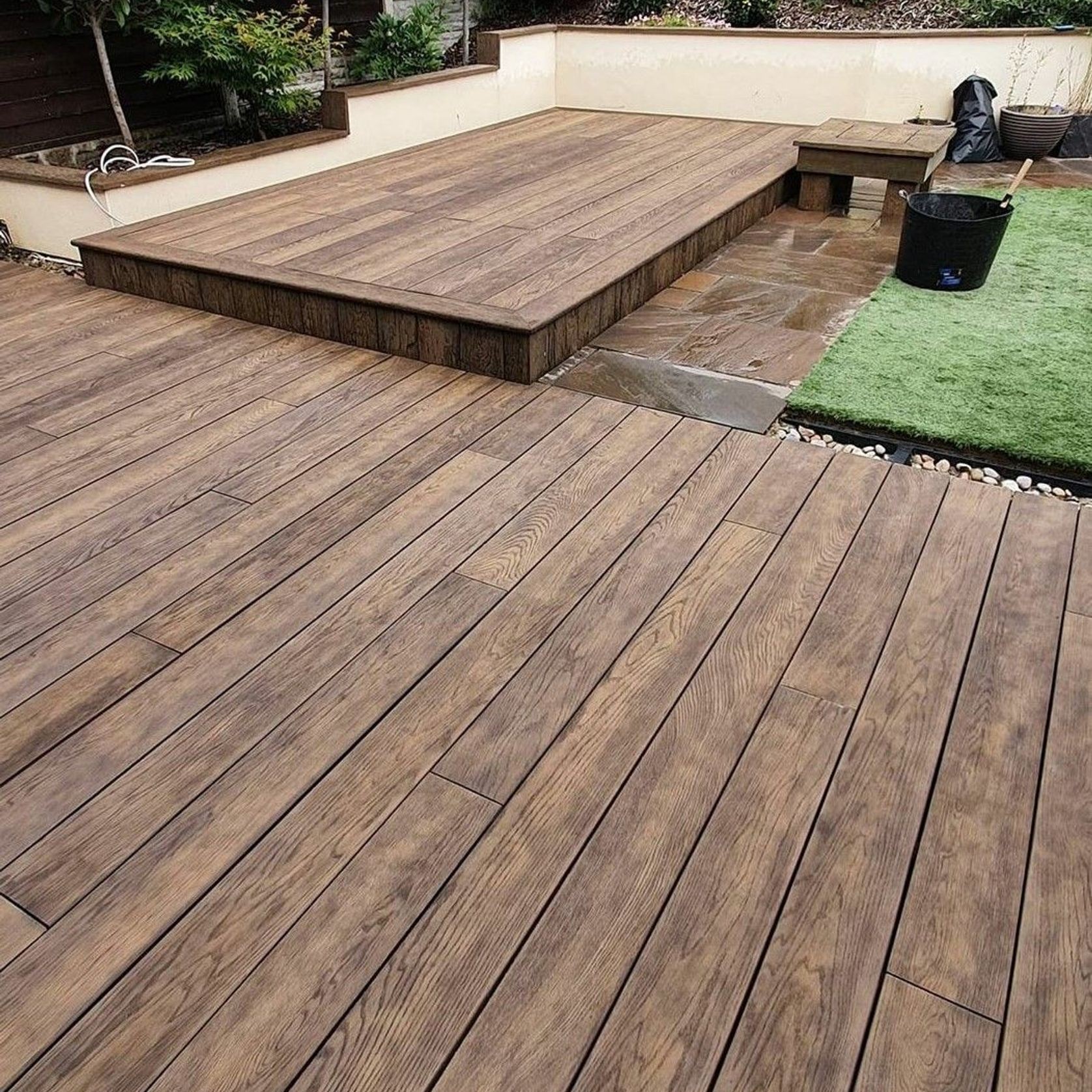 Antique Oak | Enhanced Grain Decking gallery detail image
