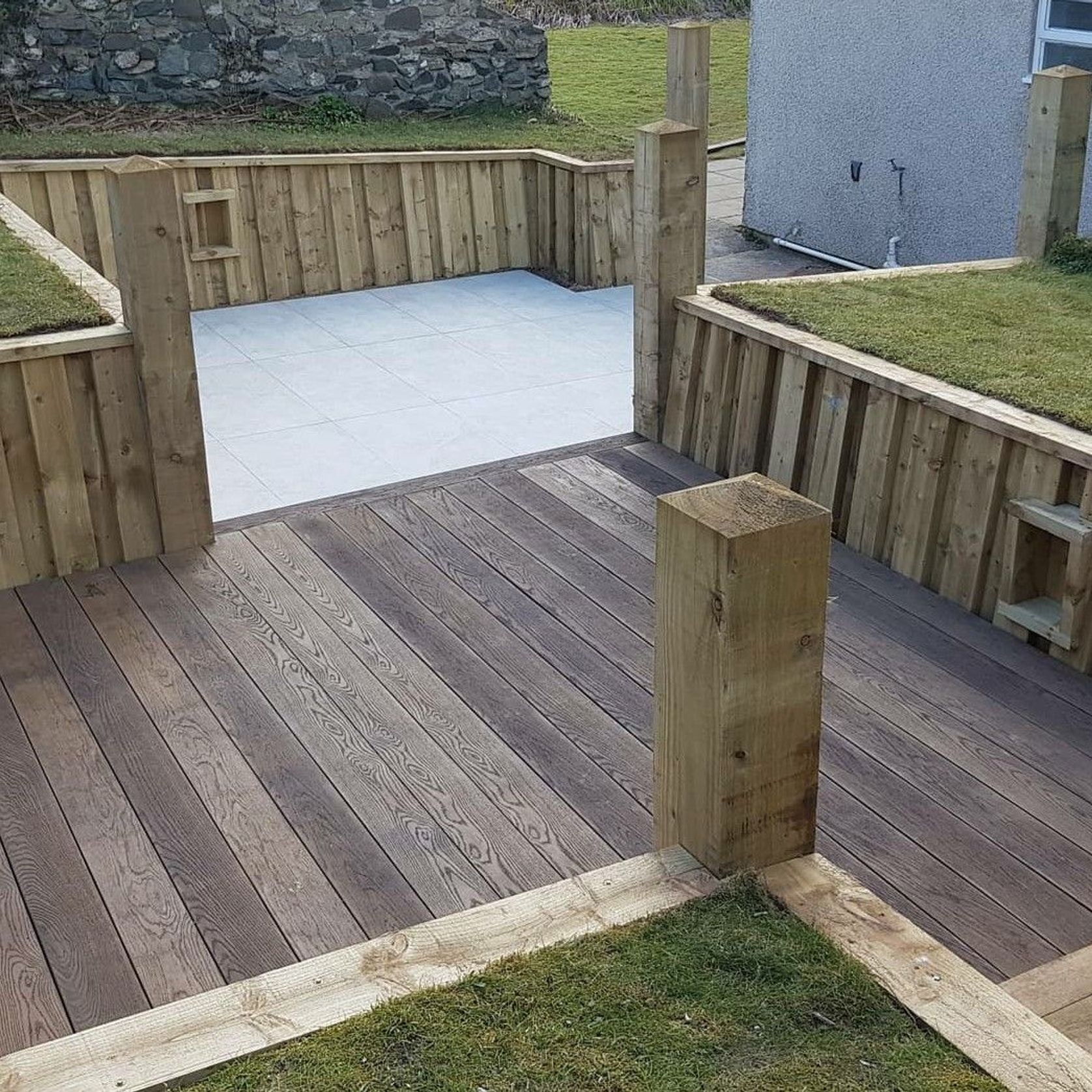 Antique Oak | Enhanced Grain Decking gallery detail image