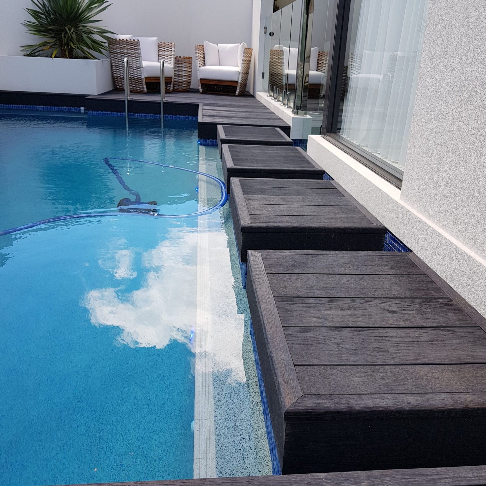 Millboard Burnt Cedar | Enhanced Grain Decking gallery detail image