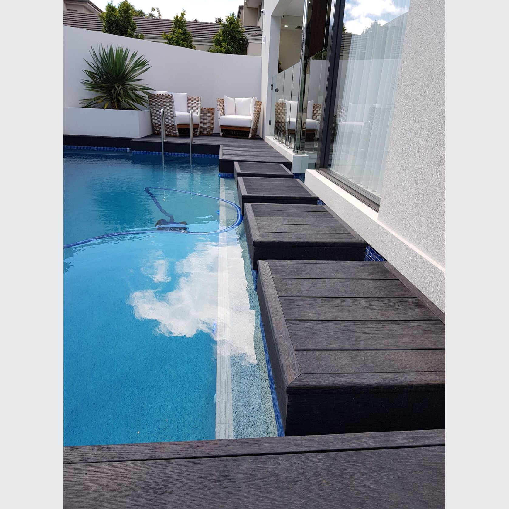 Millboard Burnt Cedar | Enhanced Grain Decking gallery detail image