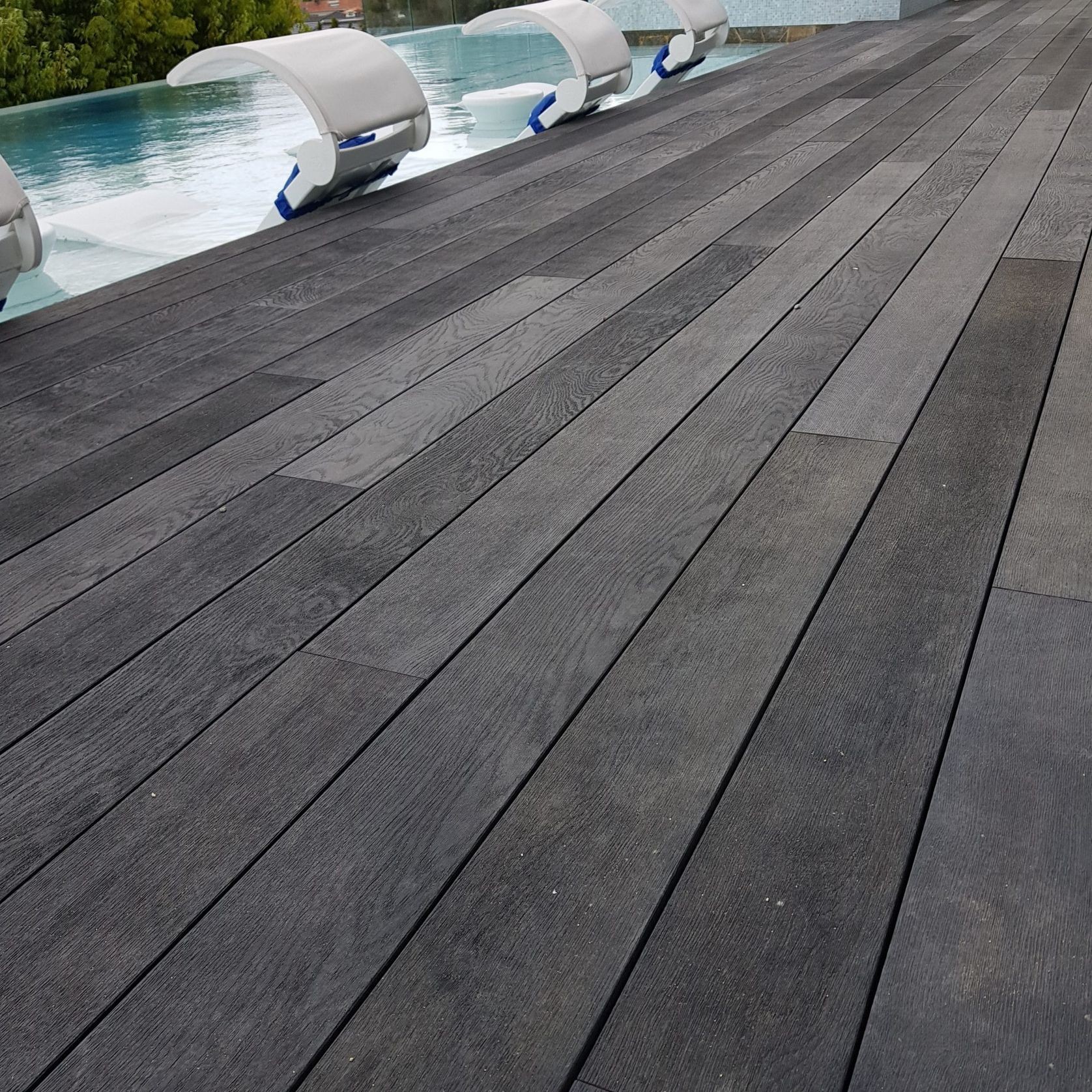Millboard Burnt Cedar | Enhanced Grain Decking gallery detail image